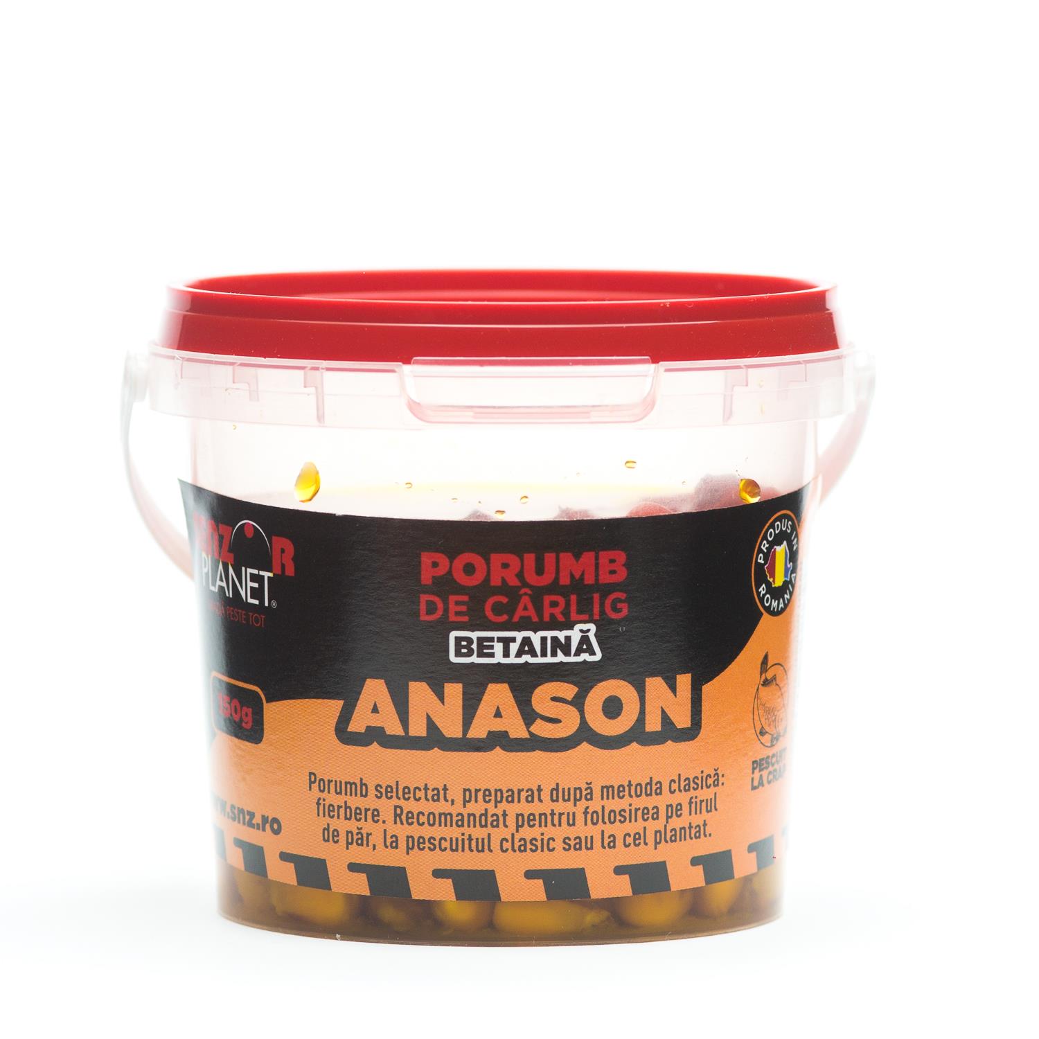 PORUMB PENTRU CARLIG 150g SENZOR PLANET 2017 - porumb-anason.jpg